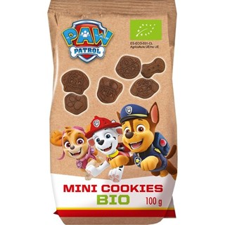 Pural Mini koekjes chocolade paw patrol bio 100g - 4995